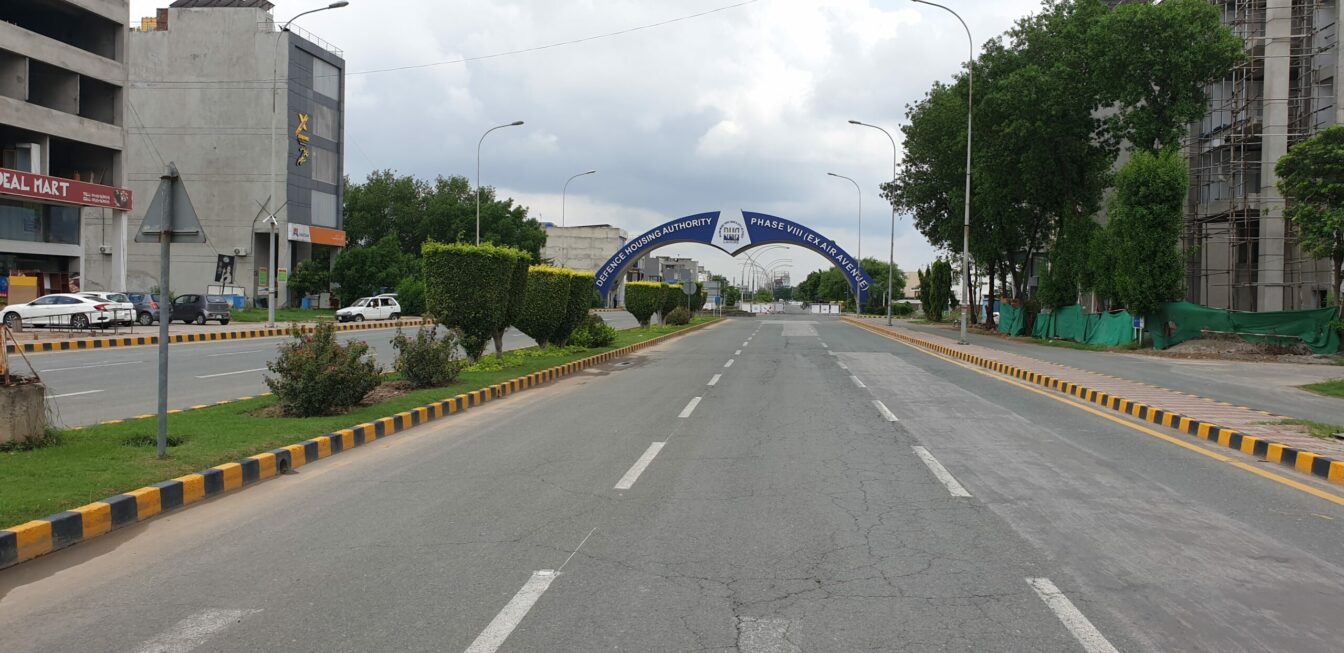 8 Marla Commercial Plot on 150ft road for sale in Phase 8 DHA Lahore