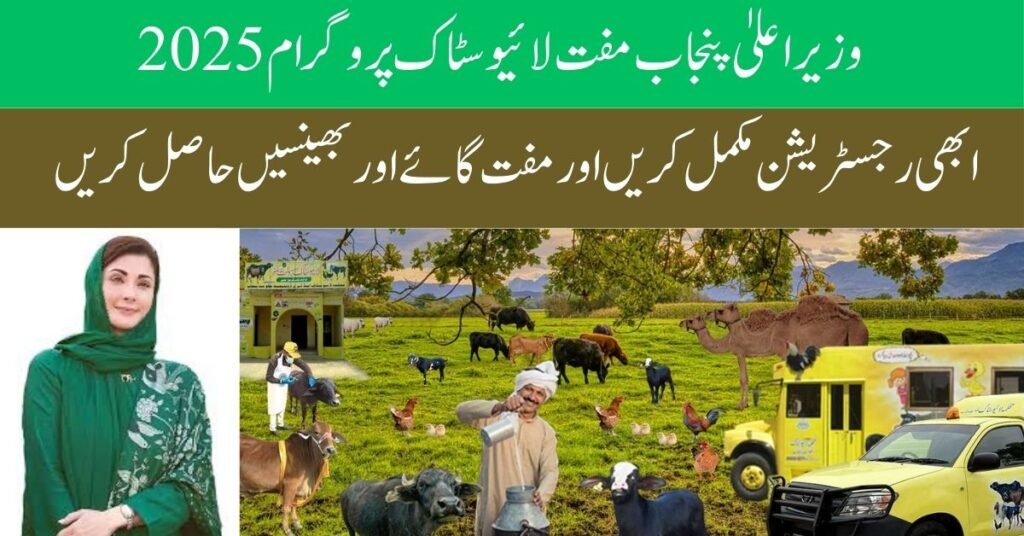 CM Punjab Free Livestock Program 2025