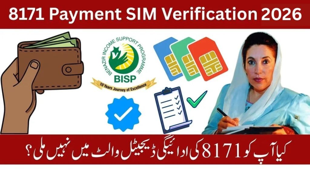 8171 Payment SIM Verification